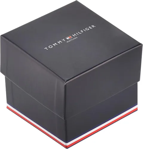 Vista 8 de Tommy Hilfiger Reloj deportivo de cuarzo de acero inoxidable y malla para hombre color negro Modelo 1791464 Negro - Reloj de cuarzo
