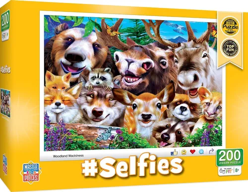 Vista 12 de Masterpieces Rompecabezas de 200 piezas para niños, #Selfies Barnyard Besties, 14 x 19 pulgadas