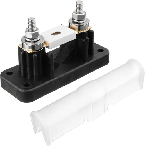 Vista 9 de Kit de fusibles y portafusibles Spartan Power 80 Amp ANL de color negro