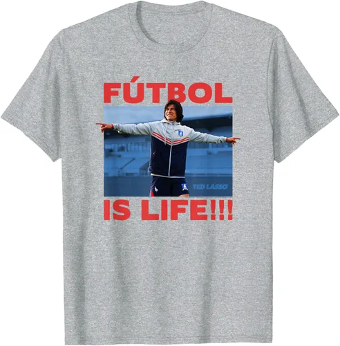 Vista 5 de Ted Lasso Dani Rojas Futbol is Life - Camiseta talla S Negro