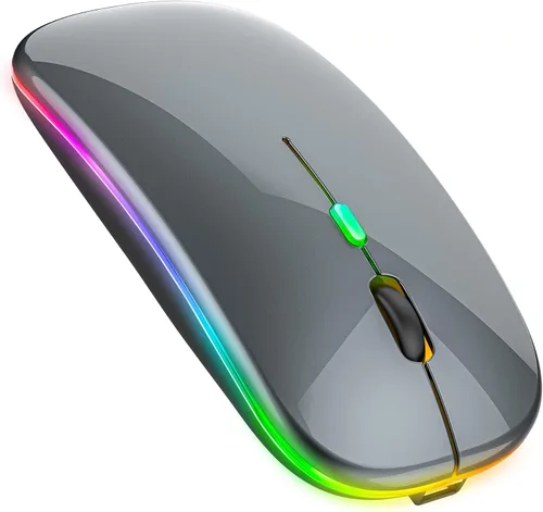 Vista 10 de PEIBO Mouse Inalámbrico Bluetooth para Laptop, Mac, MacBook, iPad, MacBook Air, MacBook Pro, PC, Computadora de Escritorio, Windows, Chromebook