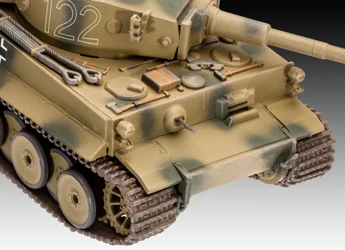 Vista 4 de Revell Gmbh 03262 Pzkpfw VI Ausf H Tiger Tank Kit de modelo, escala 1: 72