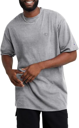 Vista 7 de Champion - Camiseta clásica de uso diario para hombre, cómoda y suave (tallas regulares o para hombres altos y grandes)