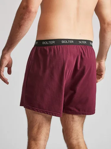 Vista 4 de Bolter Paquete de 5 pantalones cortos de algodón elásticos para hombre