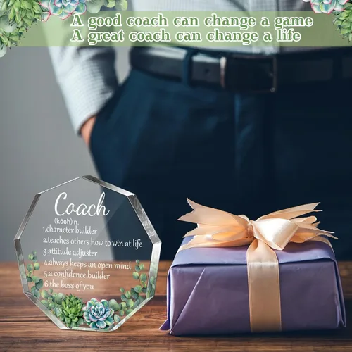 Vista 3 de Panelee Regalos de agradecimiento para mujeres y hombres, regalo inspirador de agradecimiento acrílico, oficina, compañero de trabajo, despedida