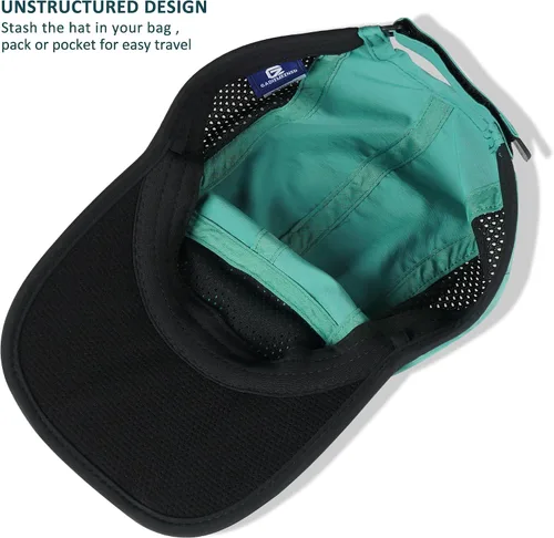 Vista 4 de GADIEMKENSD Sombrero plegable para hombre de ala larga con protección solar UPF 50+