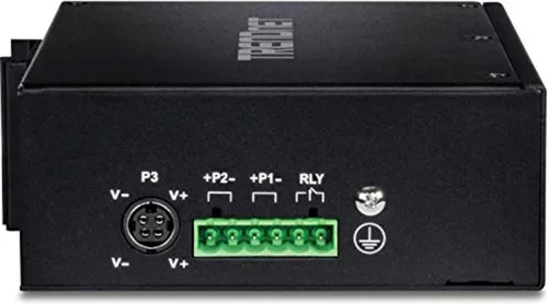 Vista 14 de TRENDnet Interruptor de carril DIN Gigabit PoE+ industrial no administrado