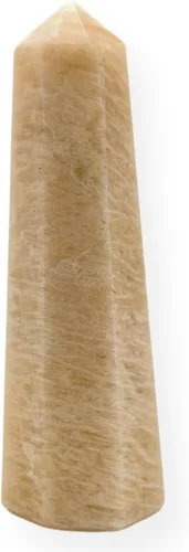 Vista 35 de WholesaleGemShop - Torre de obelisco de piedras preciosas de 3 pulgadas, faceta gigante, cristal de roca de Aura Rock Natural pulido Earth Wand