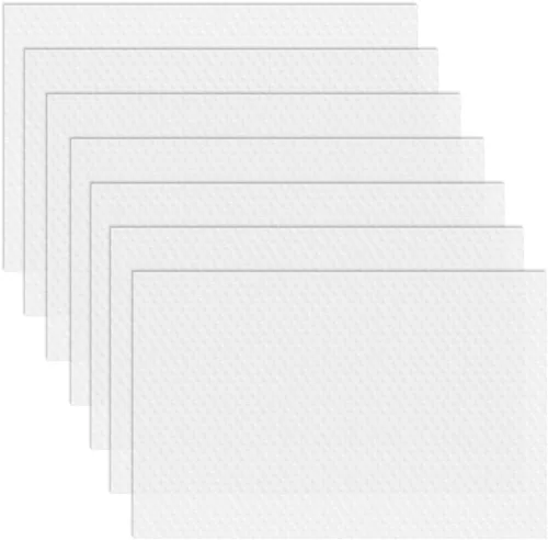 Vista 8 de Revestimientos para refrigerador, 7 piezas de EVA para refrigerador, para estantes, forro lavable para cajones, cocina, armario, mesa, verduras