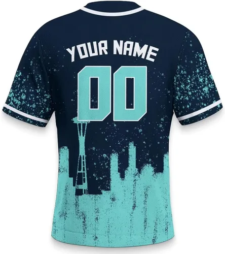 Vista 3 de Camisetas personalizadas de hockey City con diseño de grafiti, regalos para fanáticos, hombres, mujeres, jóvenes, número de nombre