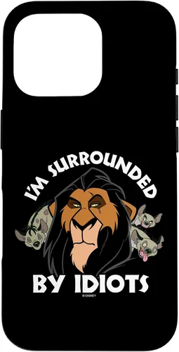 Vista 20 de Funda para iPhone 16 Disney The Lion King Scar I'm Surrounded By Idiots
