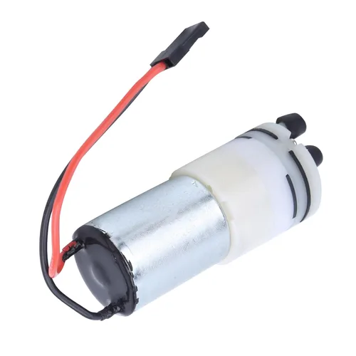 Vista 5 de Bomba de refrigeración por agua, bomba utilitaria portátil 370 con conectores metálicos para motores de barcos RC y sistemas ESC
