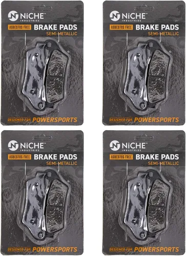 Vista 7 de NICHE Juego de pastillas de freno para BMW R1100S R850R R1200GS R1200RT R1150GS R1200R 34212335465 trasero semimetálico