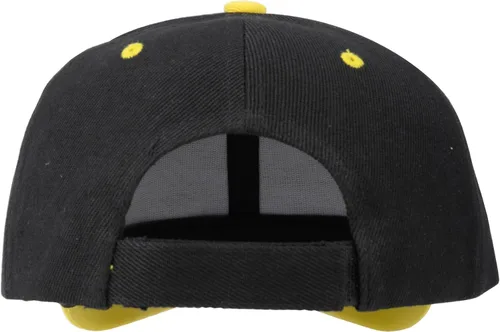 Vista 80 de Gorras de béisbol con correa trasera ajustable, lisas, negras, 12