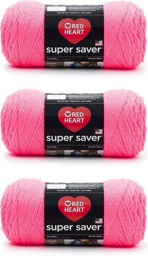 Vista 147 de Red Heart Hilo Super Saver, paquete de 3, estampado artístico, 3 unidades Estampado De Artista
