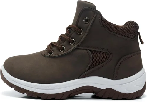 Vista 2 de Botas de senderismo al aire libre para niños antideslizantes Escalada excursionista niños zapatillas casuales tamaño 11-6