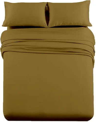 Vista 13 de Cottingon Juego de sábanas de 5 piezas tamaño King dividido para camas dobles ajustables, sábanas de microfibra de lujo suave XL para colchón