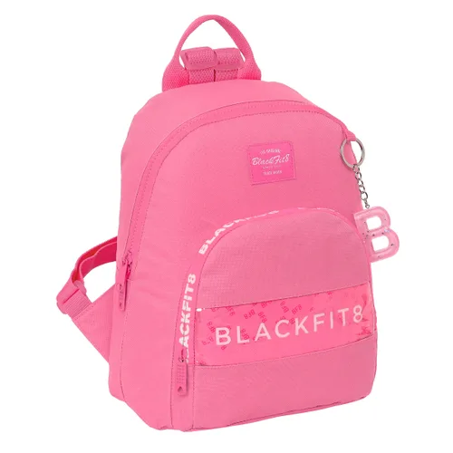 Vista 2 de Mochila Infantil BlackFit8 Glow up Mini Rosa (25 x 30 x 13 cm)