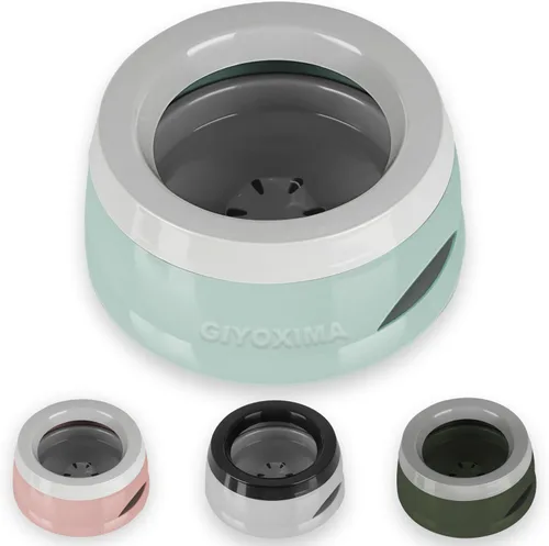 Vista 10 de Cuenco de agua para perros (25 onzas), cuenco de agua antiderrames para perros y gatos, dispensador de agua para viajes y hogar, sin salpicaduras