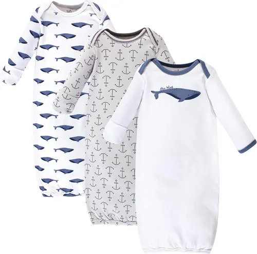 Vista 72 de Touched by Nature - Camisones unisex de algodón orgánico para bebé