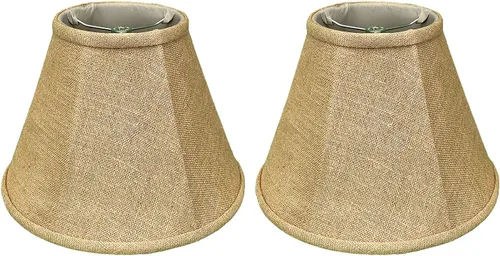 Vista 9 de Royal Designs, Inc. BS-707FC-6AGL Deep Empire Basic - Pantalla para lámpara con clip de llama, 3.5 x 6 x 5.75 pulgadas, color dorado antiguo