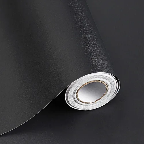 Vista 10 de Safiyya 118"x17.7" Papel pintado de contacto blanco, autoadhesivo, despegar y pegar, impermeable, rollos de papel de vinilo para cocina, dormitorio