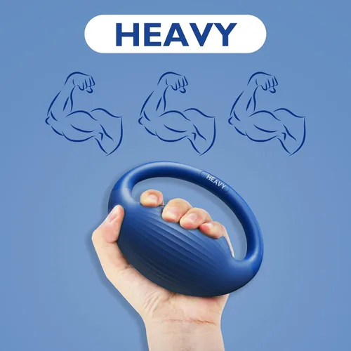 Vista 2 de Pelotas de ejercicio para manos FitBeast - 3 niveles de resistencia, bolas antiestrés para adultos, bolas para apretar para terapia de manos