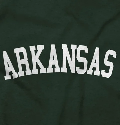 Vista 2 de Arkansas Athletic Estudiante Vacaciones para Hombre Sudadera de Tripulación