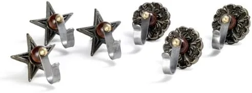 Vista 2 de Rosette colgar – Accesorio decorativo gancho de pared rompecabezas