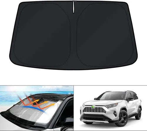Vista 205 de KUST Parasol para parabrisas para BMW X1 F48 2016, 2017, 2018, 2019, 2020, 2021, 2022, accesorios de ajuste personalizado, parasol plegable