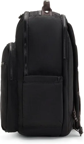 Vista 5 de Kipling Mochila para laptop Seúl extra grande de 17 pulgadas para mujer, duradera, espaciosa con correas acolchadas para el hombro, bolsa escolar