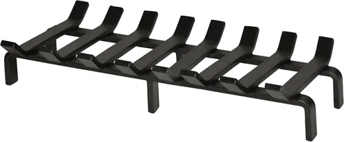 Vista 6 de SteelFreak Rejilla de acero resistente de 13 x 10 pulgadas para estufa de leña y chimenea, fabricada en los Estados Unidos