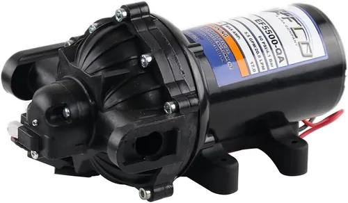 Vista 14 de Everflo EF1000-BOX - Bomba de diafragma de 12 V en caja con puertos de manguera de 3/8 pulgada, 1,0 GPM