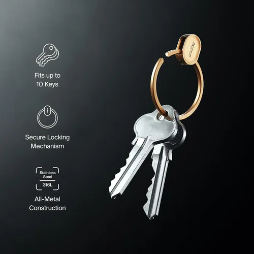 Vista 3 de orbitkey Ring V2 Quick Release Key Ring