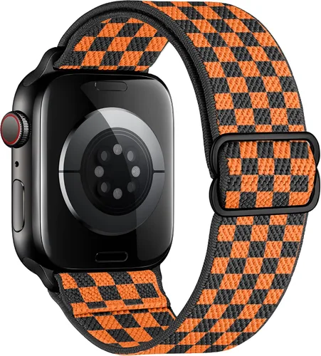 Vista 46 de Correas elásticas de nailon compatibles con Apple Watch de 1.496 pulgadas, 1.575 pulgadas, 1.614 pulgadas, 1.654 pulgadas, 1.732 pulgadas, 1.732