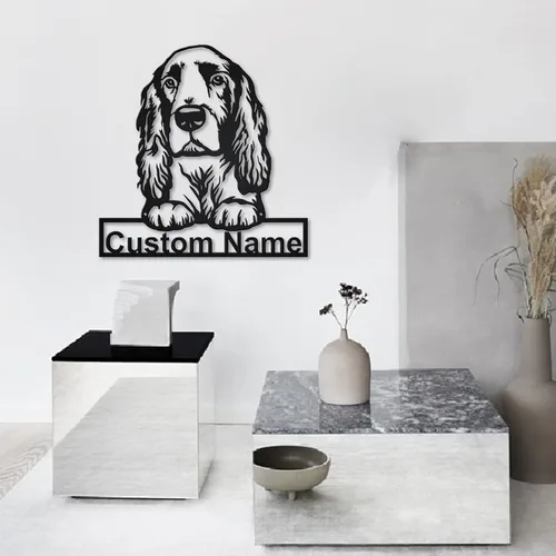 Vista 80 de Letrero de madera personalizado de perro Airedale Terrier Letrero de madera personalizado Airedale Terrier Airedale Terrier divertido Regalo