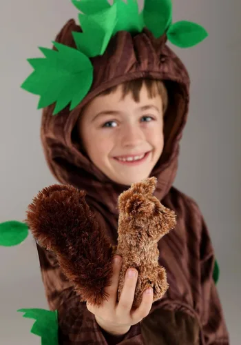 Vista 5 de Disfraz de árbol pequeño para niños