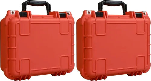 Vista 16 de Jack Boss Estuche rígido, 14 x 11.5 x 6.5 pulgadas, portátil, resistente al clima, impermeable, funda protectora para cámara con espuma Negro