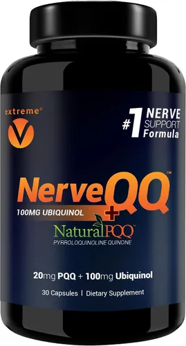Vista 6 de NerveQQ Ultra Advanced Formula Neuropaty Support - # 1 Factor de crecimiento nervioso recomendado (NGF) Salud y función. 100 mg de ubiquinol (QH)