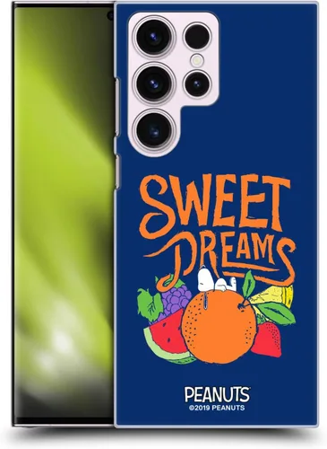 Vista 33 de Head Case Designs Funda rígida con licencia oficial de Peanuts Eat Sleep Snoopy Naturally Sweet compatible con Samsung Galaxy S23 Ultra 5G Comer