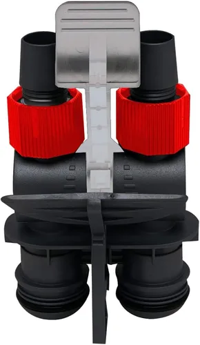 Vista 4 de Fluval Aquastop para Fluval 104-404, serie 105-405, manguera acanalada
