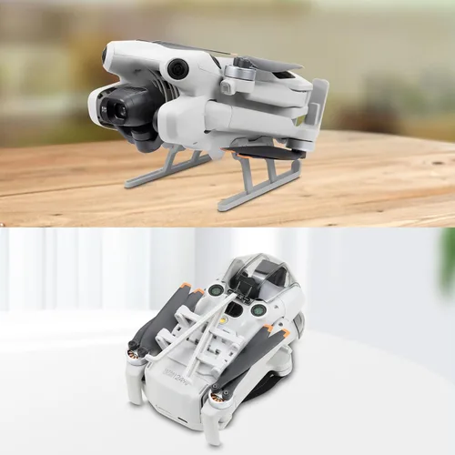 Vista 5 de Tren de aterrizaje para DJI Mini 4 Pro Drone,Piernas plegables,Accesorios de pies de extensión