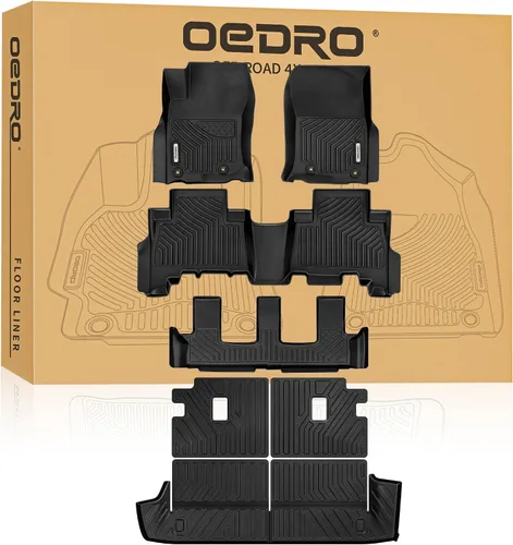 Vista 12 de [Usado] OEDRO Revestimiento del Maletero de Carga Compatible con Chevrolet Equinox/GMC Terrain 2010-2017, Tapete de Carga Antideslizante de Ajuste
