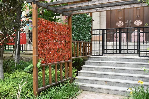 Vista 3 de GLANT Cerca de Privacidad Expandible para Balcón, Patio al Aire Libre, Panel Decorativo de Cercado de Hiedra Artificial, Setos Artificiales