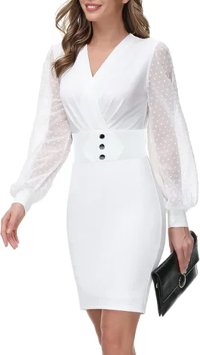 Vista 5 de GRACE KARIN Cinturón de corsé con botones a presión para mujer, cinturón elástico ancho para vestido