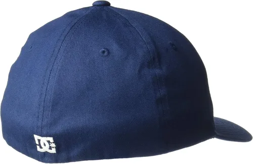 Vista 2 de DC Gorra Star Flexfit Curve Brim Hat para hombre, Negro