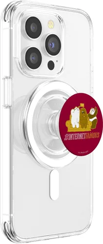 Vista 3 de We Bare Bears Grizz Panda Ice Bear Internet Famous PopSockets MagSafe PopGrip para iPhone
