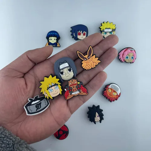 Vista 6 de ZRDZSW 25 piezas lindos dibujos animados zapatos encantadores anime Crock niños y niñas adolescentes personalidad zapatos decorativos regalo