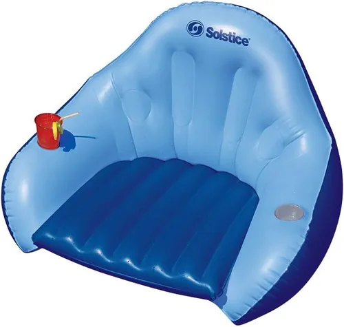 Vista 2 de Solstice - Flotador convertible para piscina, silla fácil, paquete de 2