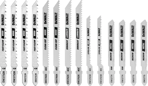 Vista 2 de DEWALT Juego de cuchillas de sierra con estuche, vástago en T, 10 piezas (DW3741C)